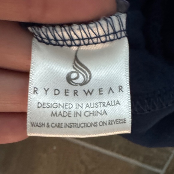 Ryderwear Deep Blue crop sweatshirt - Picture 9 of 10